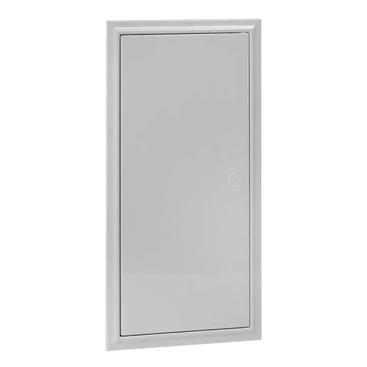 Люк ревизионный пластик с нажим. замком 200х400 (ШхВ внутр.) EKF Basic