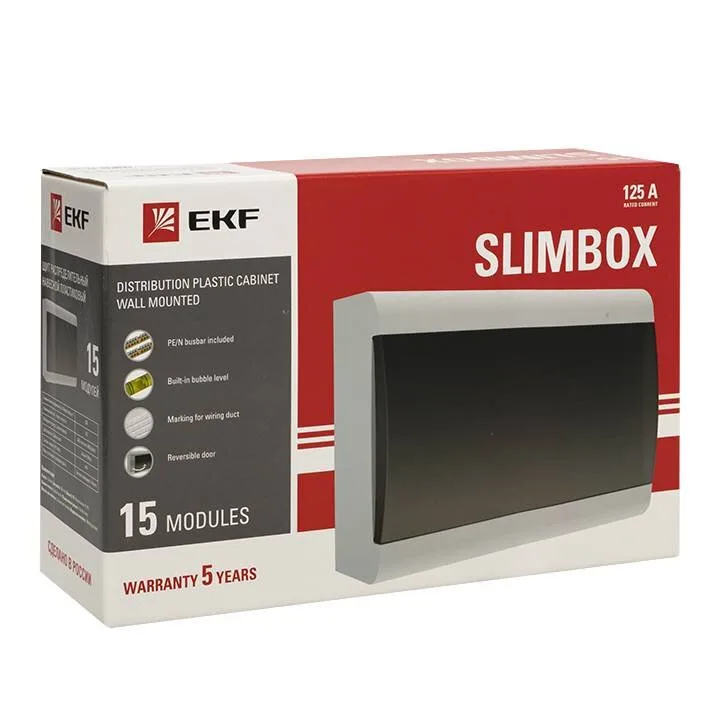 Щит распределительный ЩРН-П-15 SlimBox белая дверца IP41 EKF PROxima Щит распределительный ЩРН-П-15 SlimBox белая дверца IP41 EKF PROxima