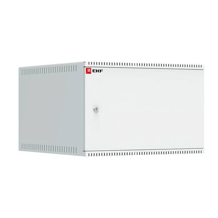 Шкаф телекоммуникационный настенный 6U (600х650) дверь металл, Astra A серия EKF Basic Шкаф телекоммуникационный настенный 6U (600х650) дверь металл, Astra A серия EKF Basic