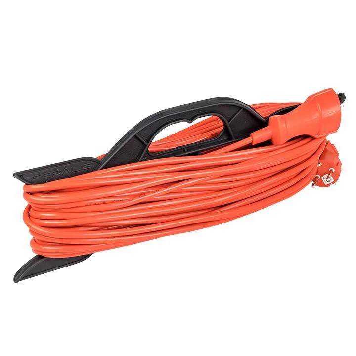 Удлинитель на рамке Зевс 2.0 20м с заземлением ПВС 3*1,0 16А/3,5кВт PROxima EKF